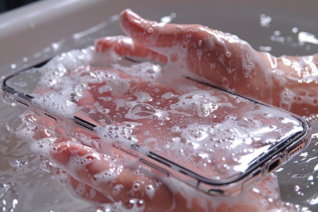Comment nettoyer une coque transparente ?