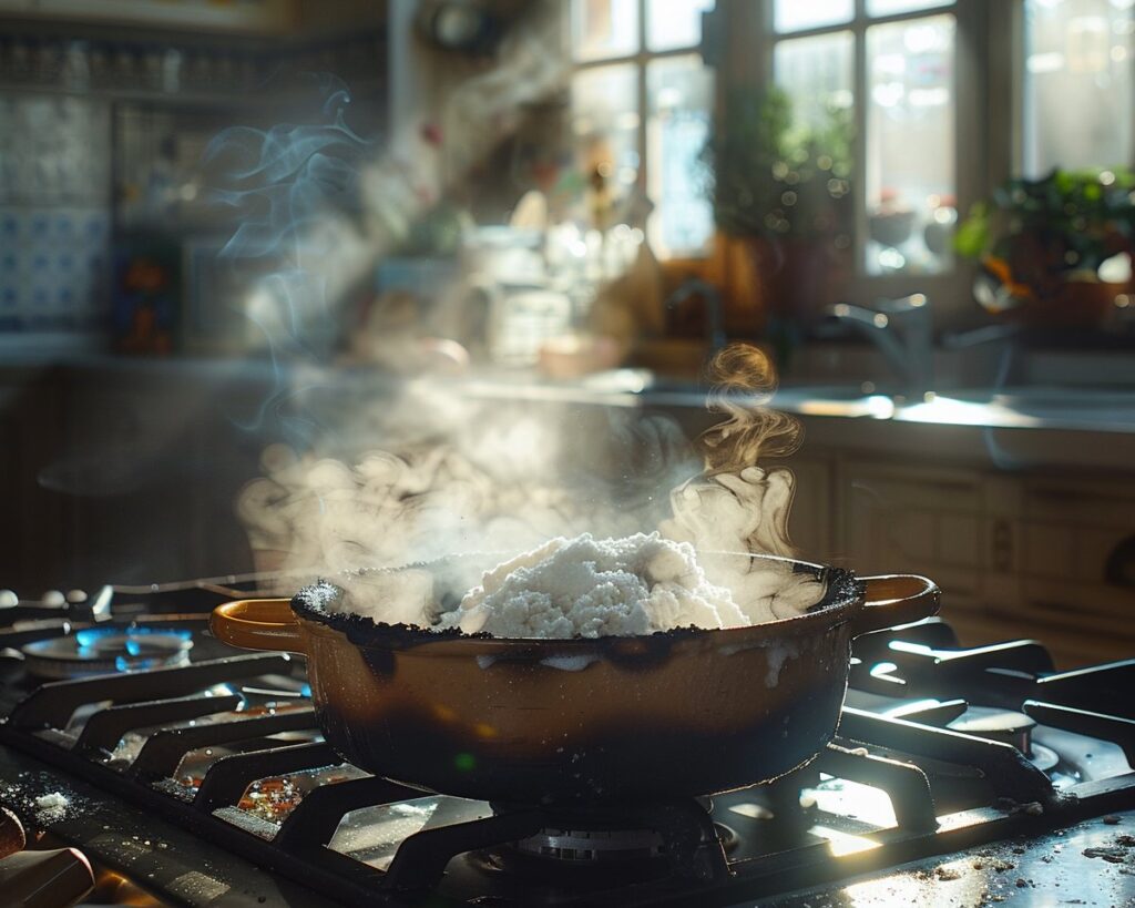 Comment nettoyer une casserole brûlée ?