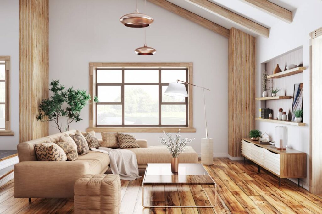 Intégrez le bois dans votre maison pour un intérieur écologique !